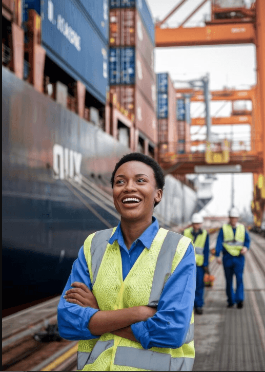 Port Worker Woman